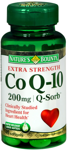 Nature's Bounty Co Q-10 200 mg Softgels Extra Strength