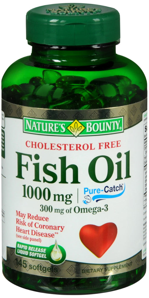 Nature's Bounty Fish Oil 1000 mg Softgels