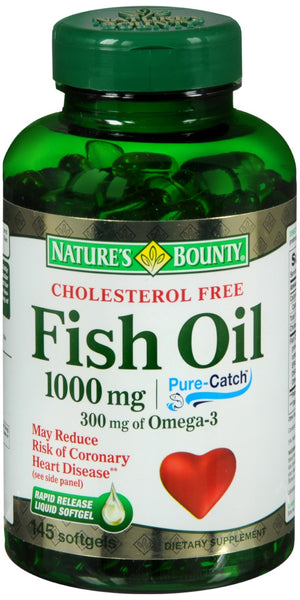 Nature's Bounty Fish Oil 1000 mg Softgels