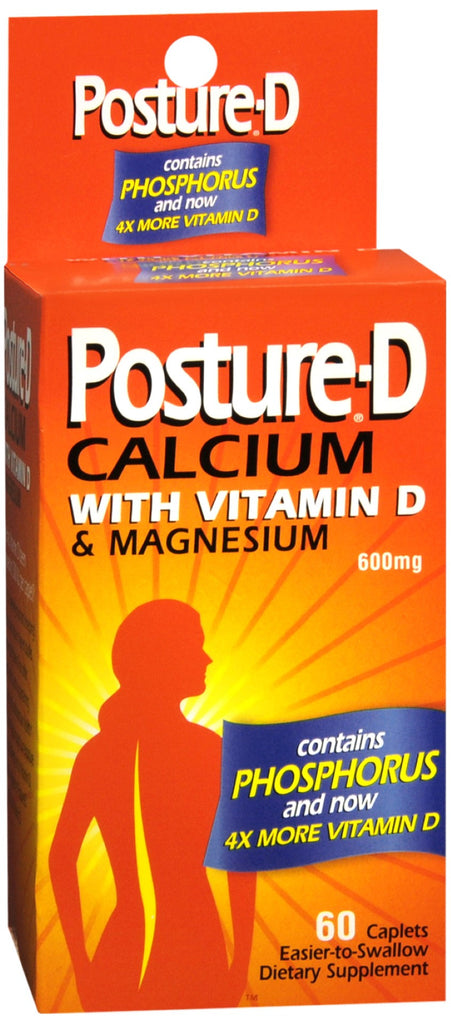 Posture-D Calcium with Vitamin D & Magnesium Caplets