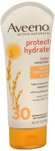 AVEENO Active Naturals Protect + Hydrate Lotion Sunscreen SPF 30