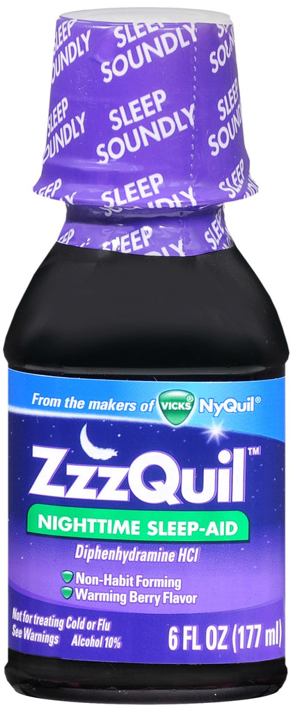 ZzzQuil Liquid Warming Berry Flavor