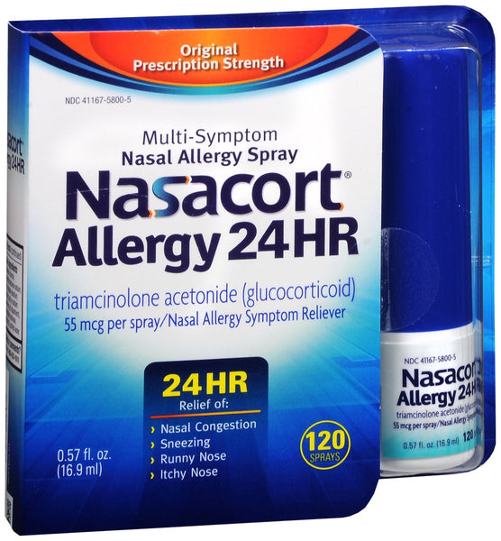Nasacort Allergy 24 Hr Multi-Symptom Nasal Allergy Spray