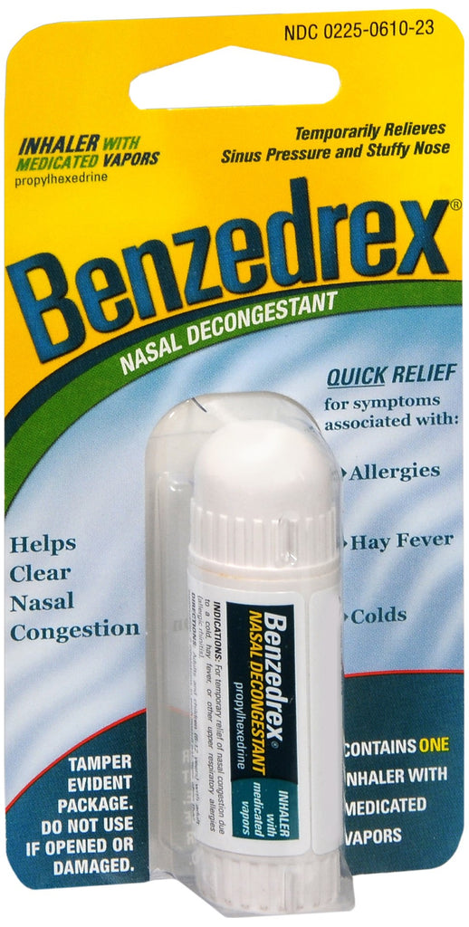 Benzedrex Nasal Decongestant Inhaler