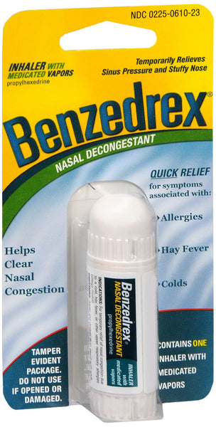 Benzedrex Nasal Decongestant Inhaler