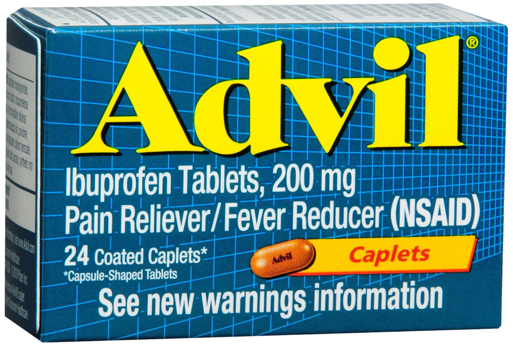 Advil Ibuprofen 200 mg Pain Reliever/Fever Reducer Coated Caplets