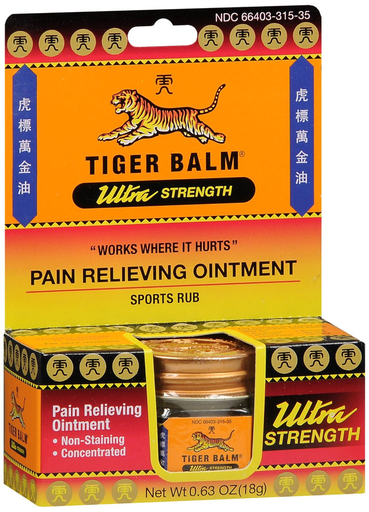 Tiger Balm Pain Relieving Ointment Ultra Strength