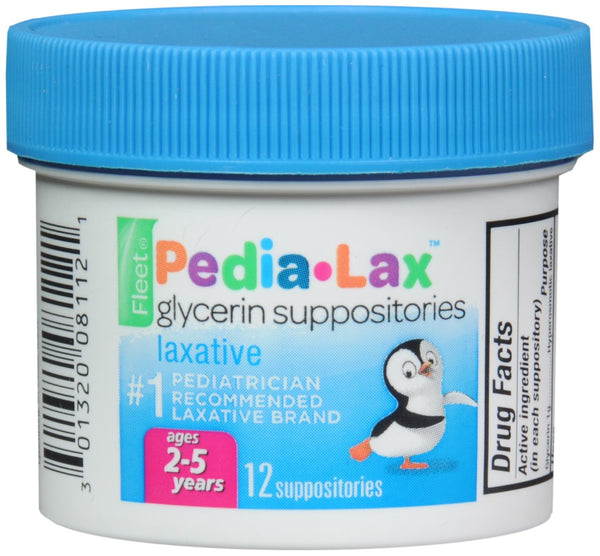 Fleet Pedia-Lax Glycerin Laxative Suppositories