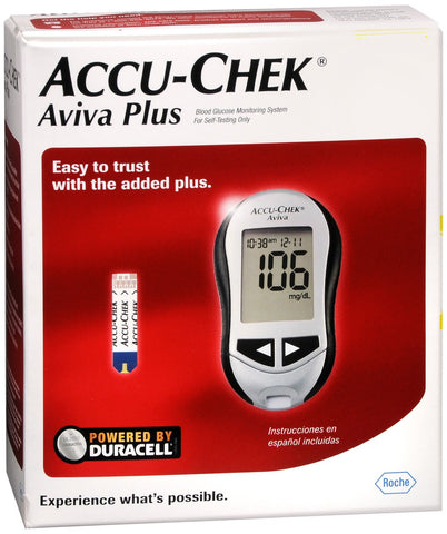 Accu-Chek® Aviva Plus Glucose Meter - Doubek Medical Supply