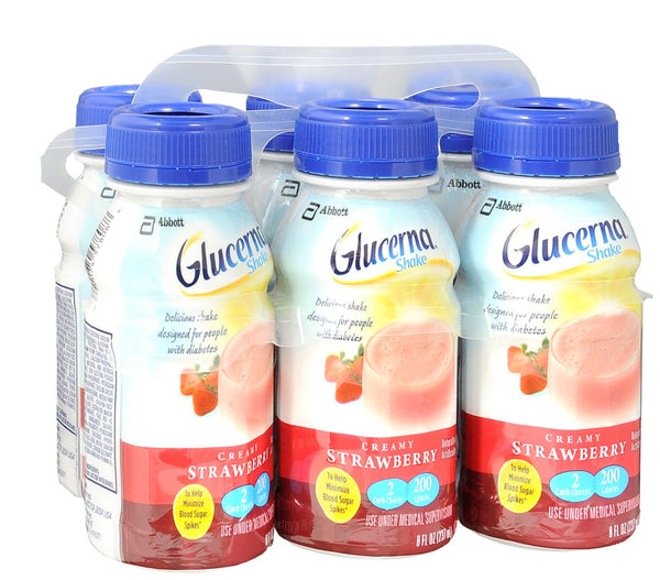 Glucerna Shakes Creamy Strawberry