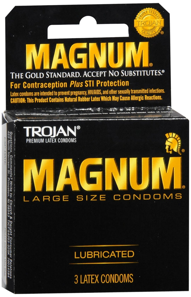 TROJAN MAGNUM Lubricated Latex Condoms Large Asti's South Hills Pharmacy TROJAN MAGNUM Lubricated Latex Condoms Large Asti's South Hills Pharmacy