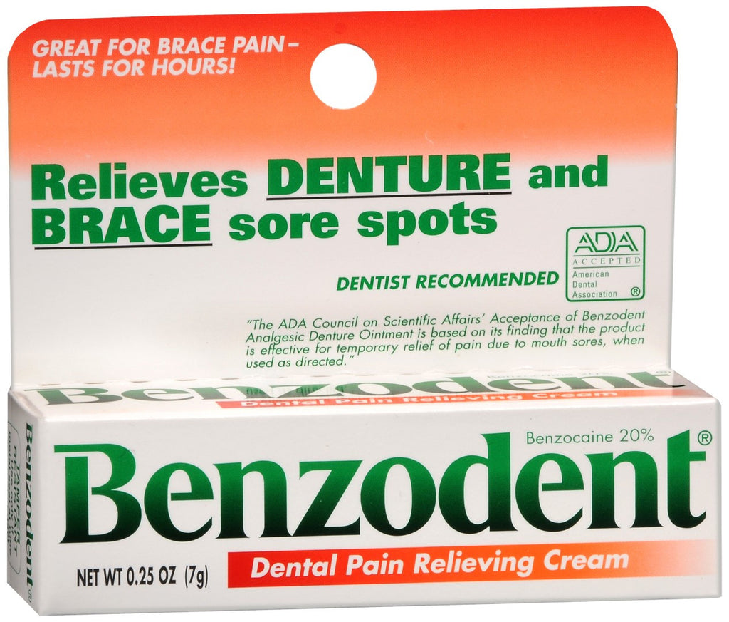 Benzodent Dental Pain Relieving Cream