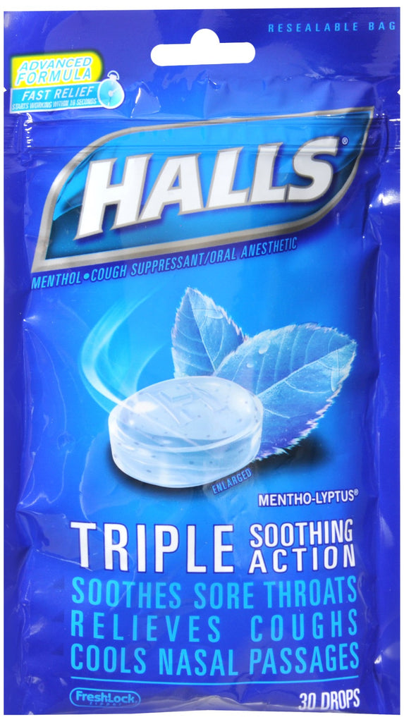 Halls Drops Mentho-Lyptus