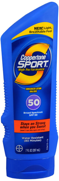 Coppertone Sport High Performance Sunscreen Lotion SPF 50