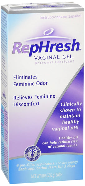 RepHresh Vaginal Gel Personal Lubricant