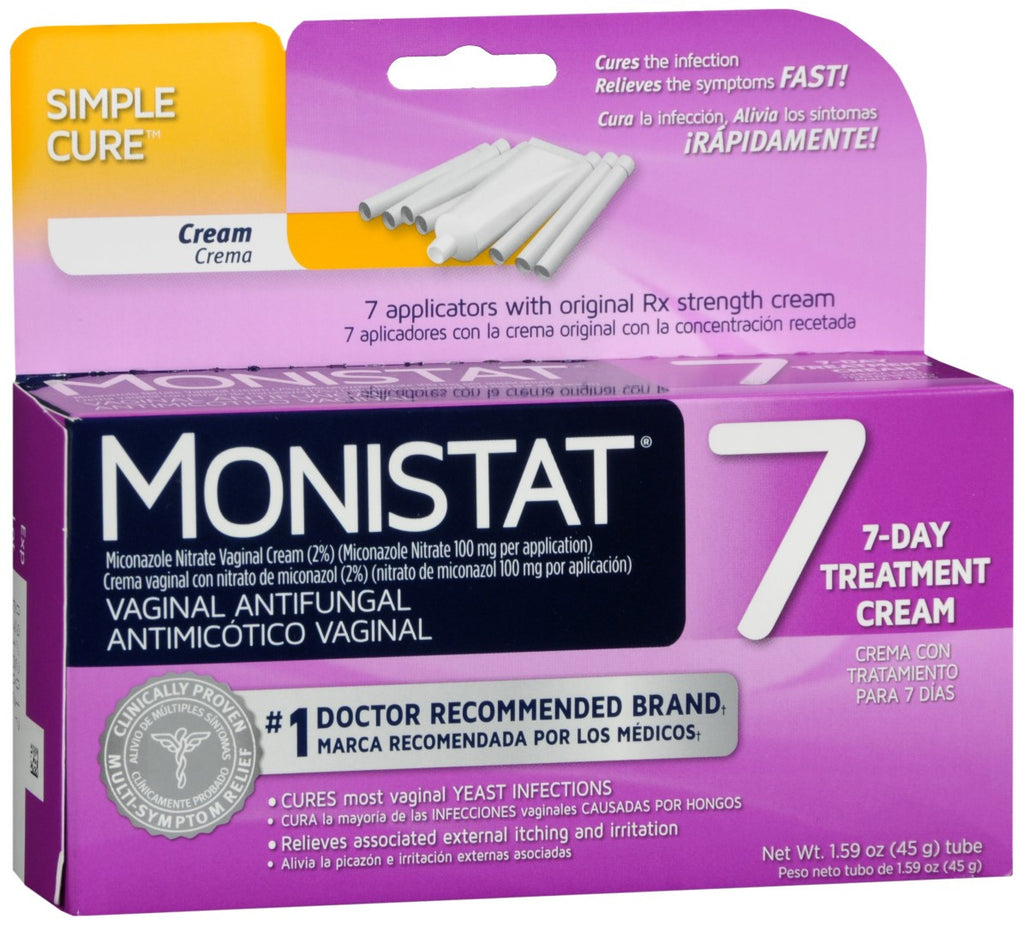 MONISTAT 7 Vaginal Antifungal Treatment Cream