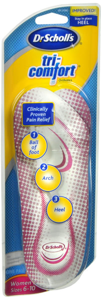 Dr. Scholl's Tri-Comfort Orthotics Women's Sizes 6-10