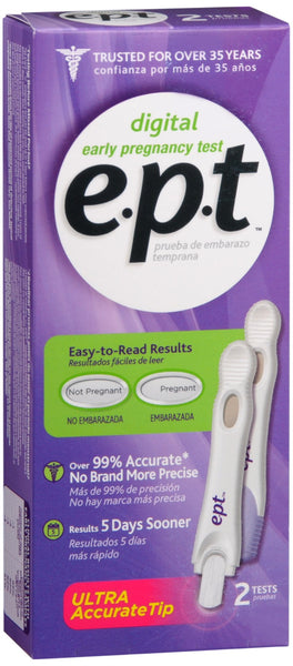 e.p.t. Digital Early Pregnancy Tests
