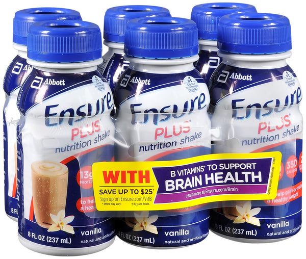 Ensure Plus Nutrition Shakes Vanilla
