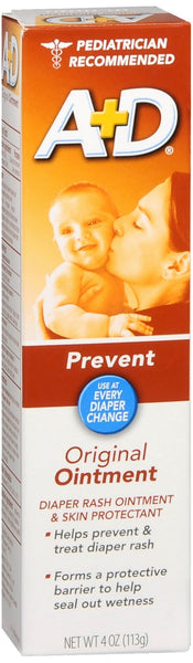 A+D Diaper Rash Ointment & Skin Protectant Original