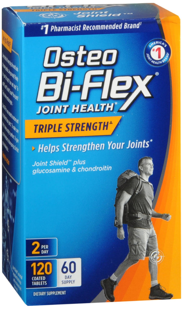 Osteo Bi-Flex Joint Health Triple Strength Joint Shield Plus Glucosamine & Chondroitin Tablets