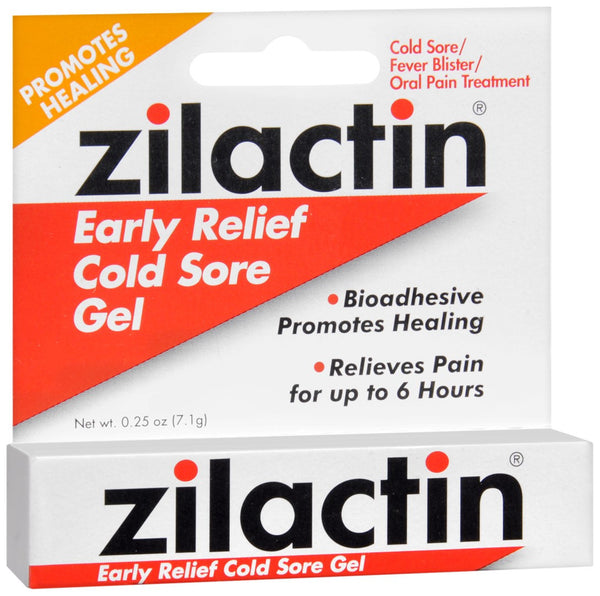 Zilactin Cold Sore Gel